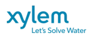 Logo de Xylem, entreprise de solutions hydrauliques.