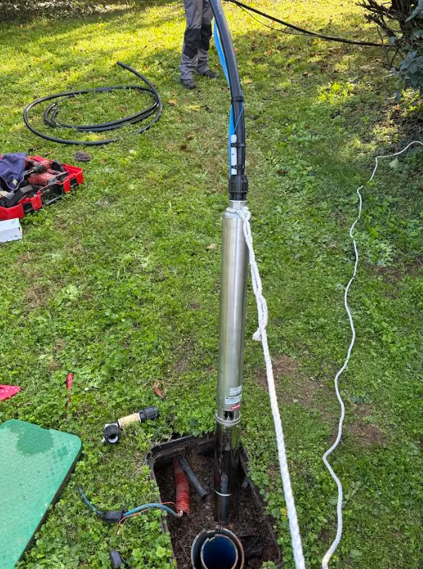 pompe de forage par siemp à marseille Installation système de pompage dans un jardin.